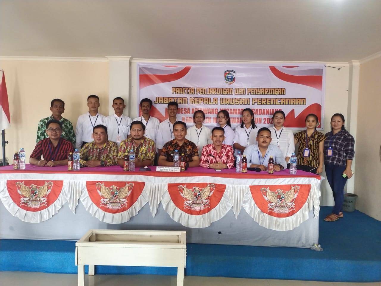Tes Tertulis dan Komputer Calon Perangkat Desa